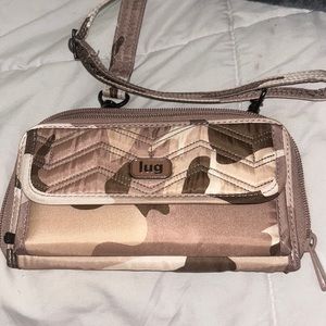 EUC Lug “kick flip” bag with adjustable strap